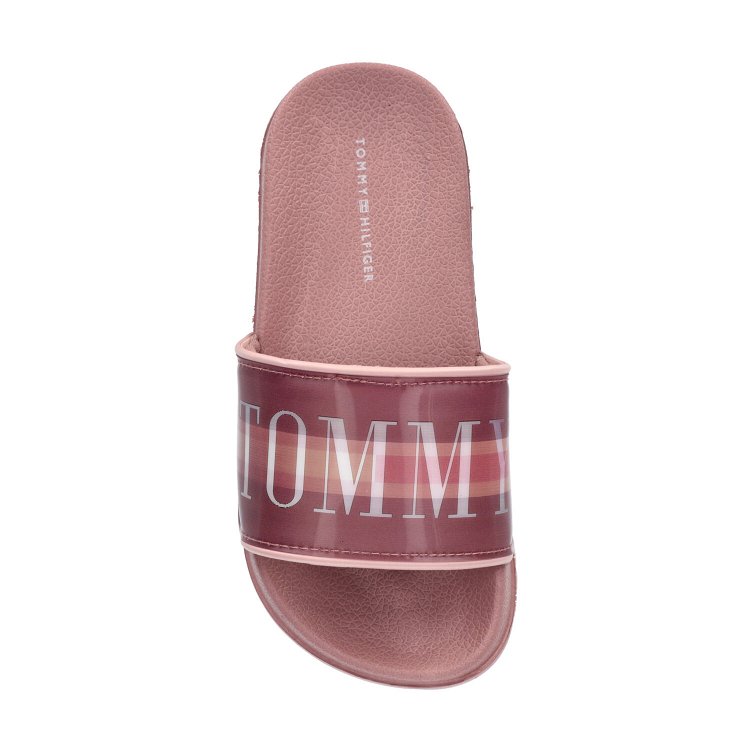 Tommy Hilfiger Kids Holographic Pool Slide T3A0-32198-1172 303 Antique Rose