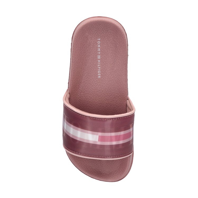Tommy Hilfiger Kids Holographic Pool Slide T3A0-32198-1172 303 Antique Rose