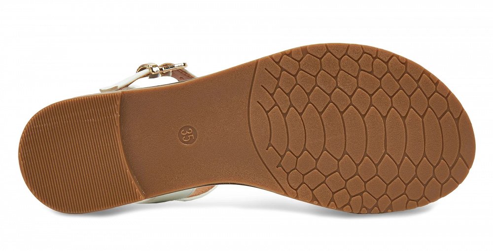 Tommy Hilfiger Flat Πέδιλο T3A2-33778-0326 100 Λευκό