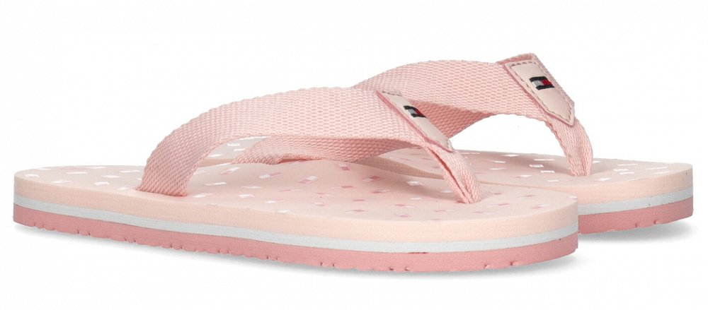 Tommy Hilfiger Flag Flip Flop T3A8-32787-0058 302 Pink