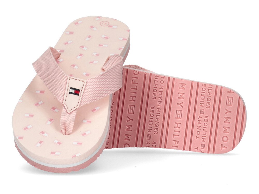 Tommy Hilfiger Flag Flip Flop T3A8-32787-0058 302 Pink