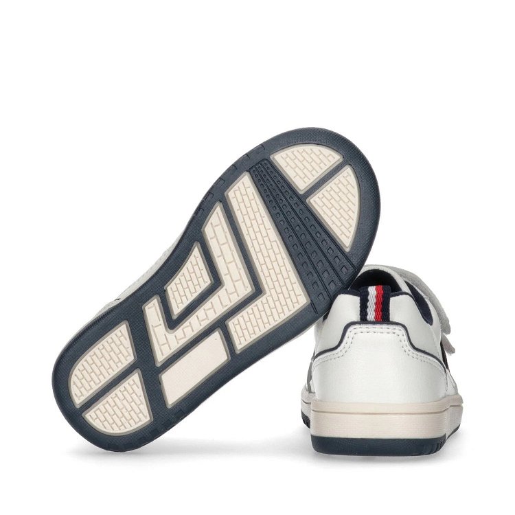 Tommy Hilfiger Kids Low Top Velcro Sneakers T3B9-33101-1355 530 Off White