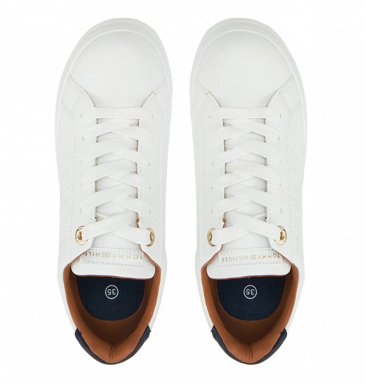 Tommy Hilfiger Παιδικό Sneaker T3X9-33857-1355s Λευκό