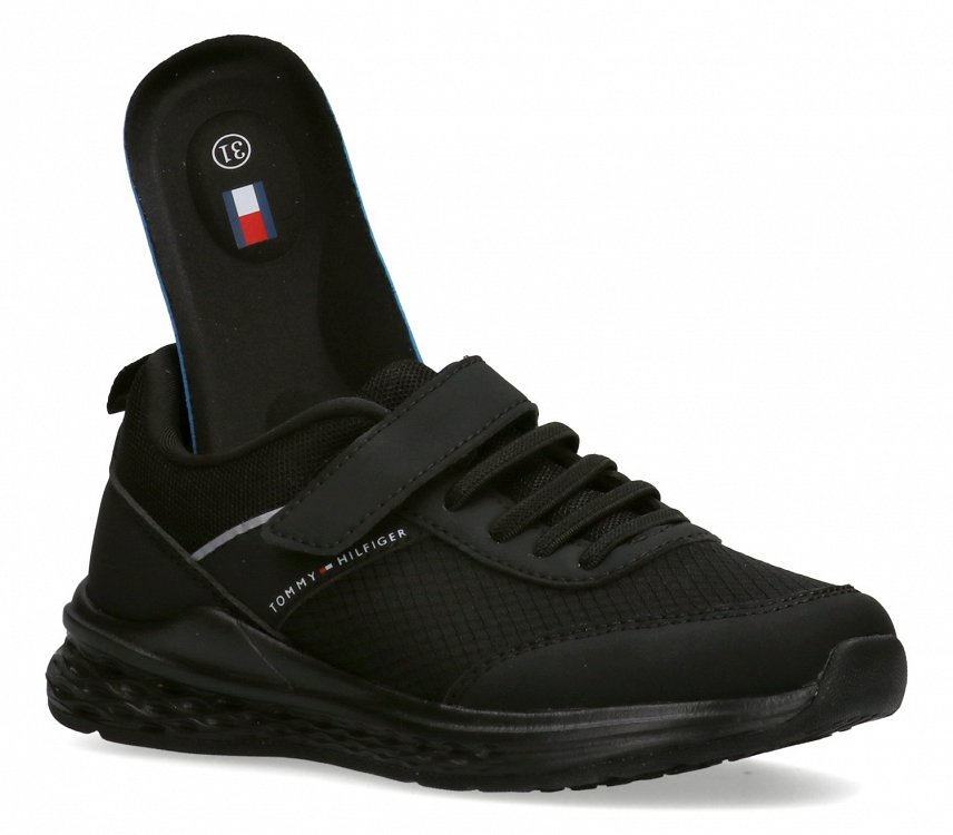 Tommy Hilfiger Sneaker T3X9-34115-1845 999 Μαύρο