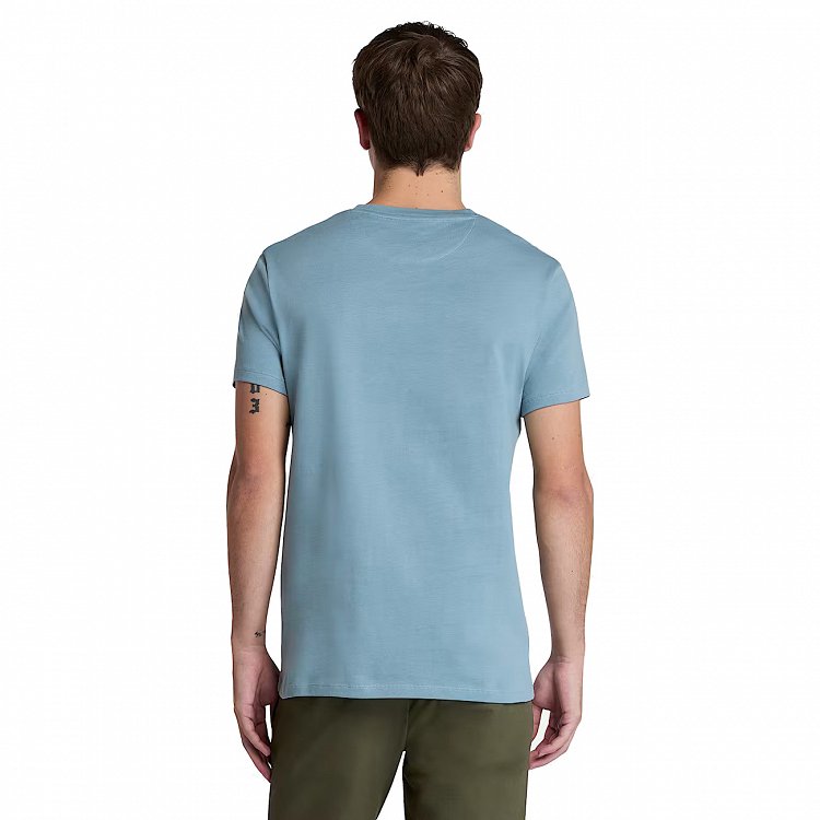 Timberland SS Dun-River Crew Tee A2BPR 758 Μπλε Ανοιχτό
