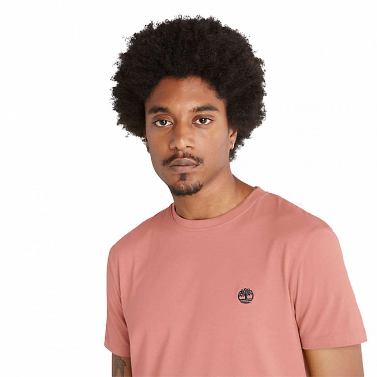 Timberland SS Dun-River Crew Tee A2BPR DJ1 Light Mahogany