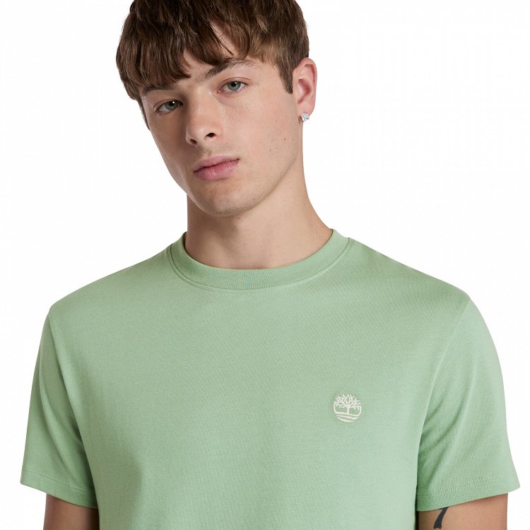 Timberland SS Dun-River Crew Tee A2BPR EC61 Πράσινο Ανοιχτό