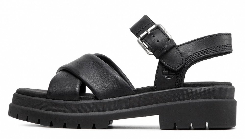 Timberland London Vibe Ankle Strap Sandal A2QVJ 015 Μαύρο