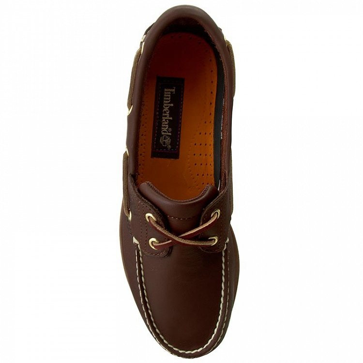 Timberland Classic Boat Shoe 174035 214 MD Brown Full Grain