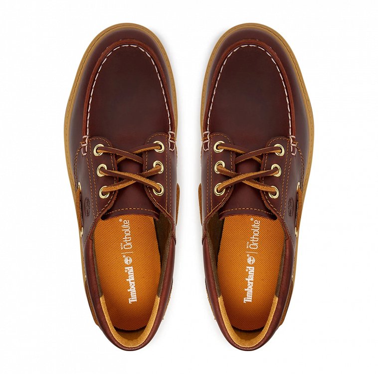 Timberland Γυναικεία Loafers Stone Street Boat TB0A2QDMD571 Καφέ