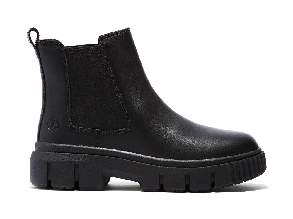 Timberland Γυναικείο Μποτάκι Greyfield Chelsea A5ZCG 001 Μαύρο