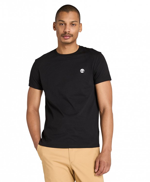 Timberland Σετ 3 Ανδρικά T-Shirt A6GH1 001 Μαύρο