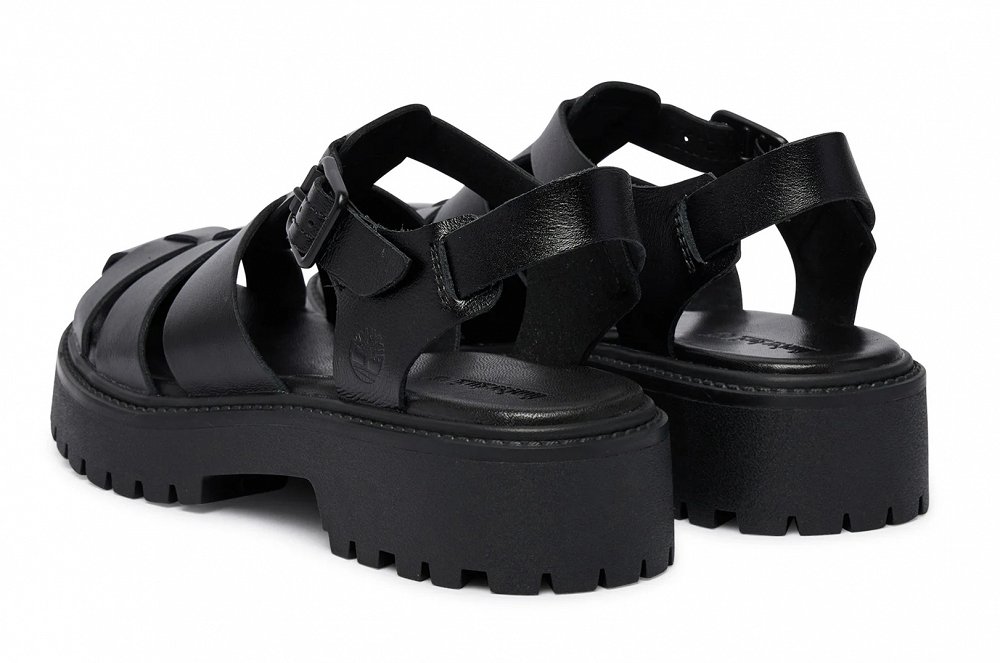 Timberland Γυναικείο Πέδιλο Stone Street Fisherman TB0A5S65W021 Μαύρο