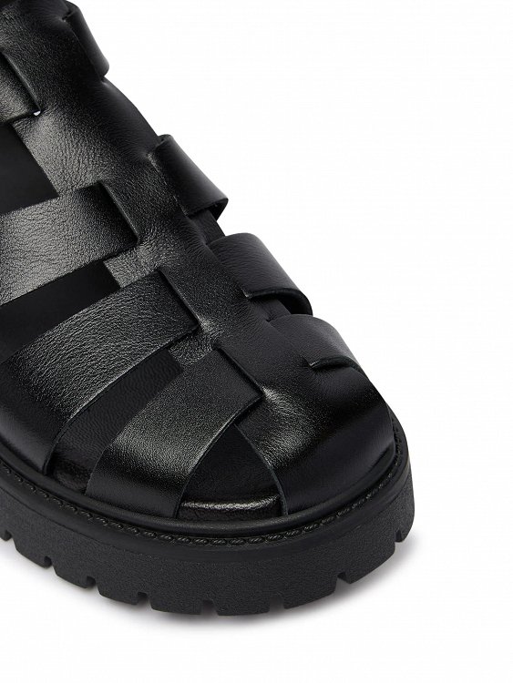 Timberland Γυναικείο Πέδιλο Stone Street Fisherman TB0A5S65W021 Μαύρο