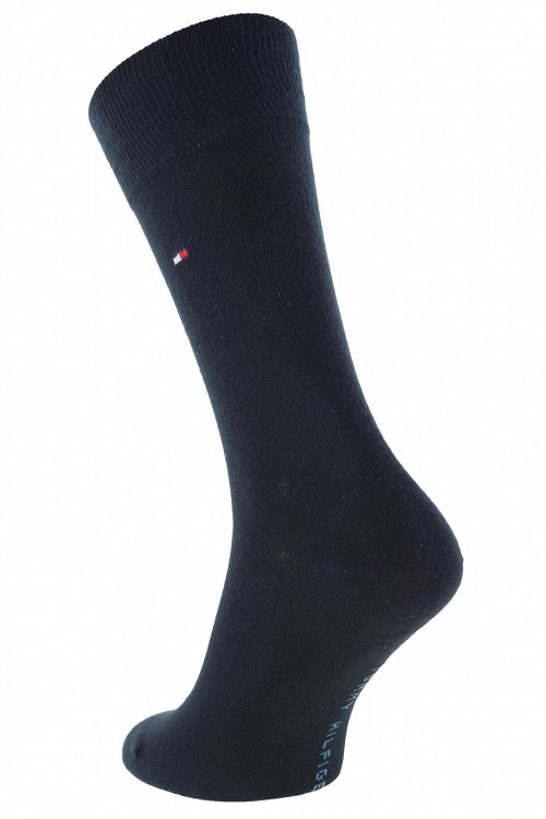 Tommy Hilfiger Σετ 2 Ζευγάρια Ανδρικές Κάλτσες 371111 322 Dark Navy 