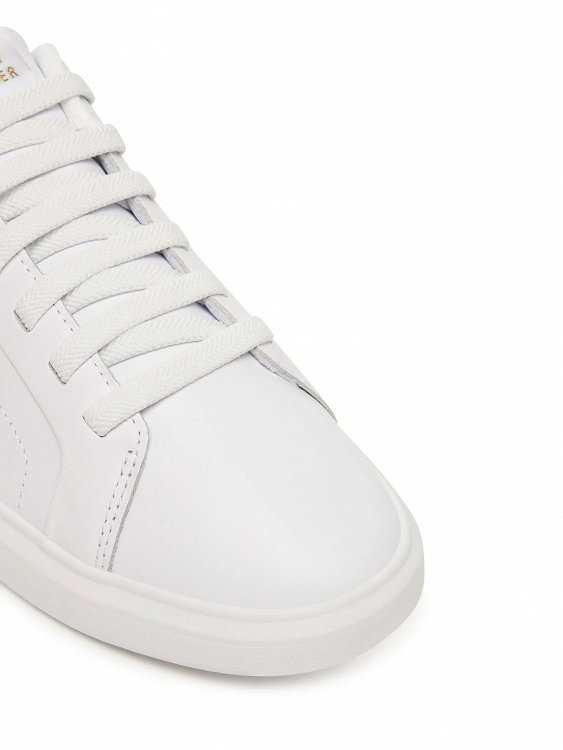Tommy Hilfiger Γυναικείο Δερμάτινο Sneaker FW0FW08948 YBS Λευκό
