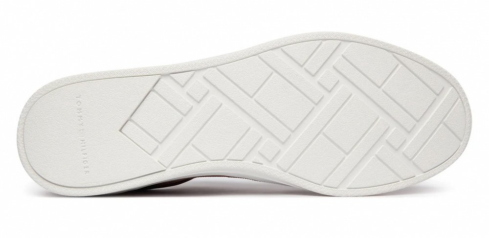 Tommy Hilfiger Ανδρικό Δερμάτινο Sneaker FM0FM05870 GU9 Ταμπά