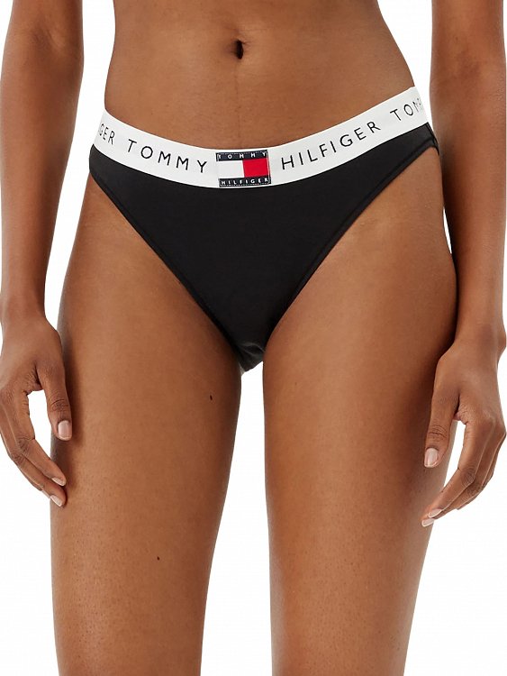 Tommy Hilfiger Classic Bikini UW0UW06038 BDS Μαύρο