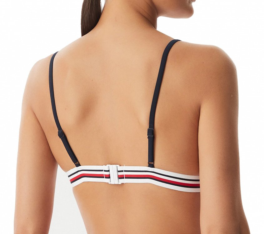 Tommy Hilfiger Μπικίνι Πάνω Μέρος UW0UW06350 Μπλε
