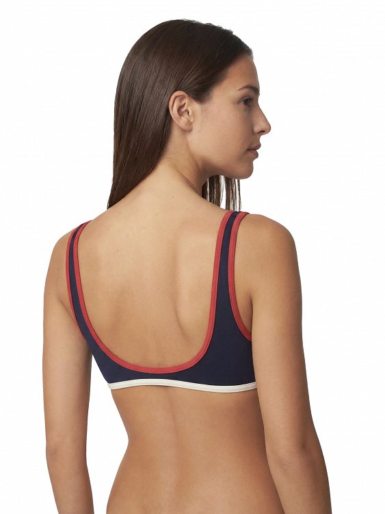 Tommy Hilfiger Μπικίνι Πάνω Μέρος UW0UW06559 C1G Μπλε