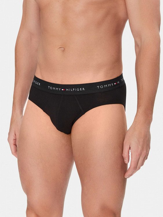 Tommy Hilfiger Ανδρικό Σετ Σλιπ 3 Τεμάχια UM0UM03471 0WE Μαύρο