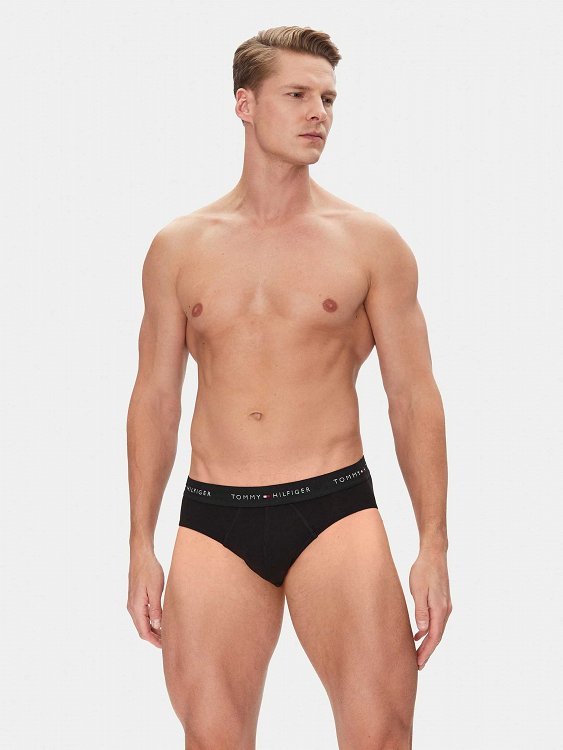Tommy Hilfiger Ανδρικό Σετ Σλιπ 3 Τεμάχια UM0UM03471 0WE Μαύρο