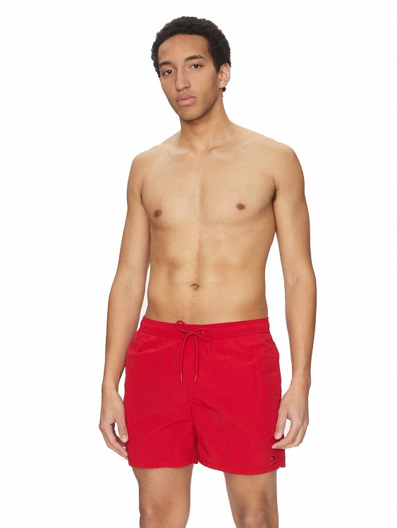 Tommy Hilfiger Ανδρικό Μαγιό UM0UM03477 XLD Κόκκινο