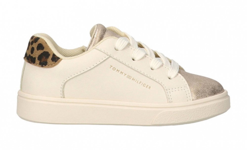 Tommy Hilfiger Παιδικό Sneaker Για Κορίτσια T1A9-35064-0826 Y628 Μπεζ