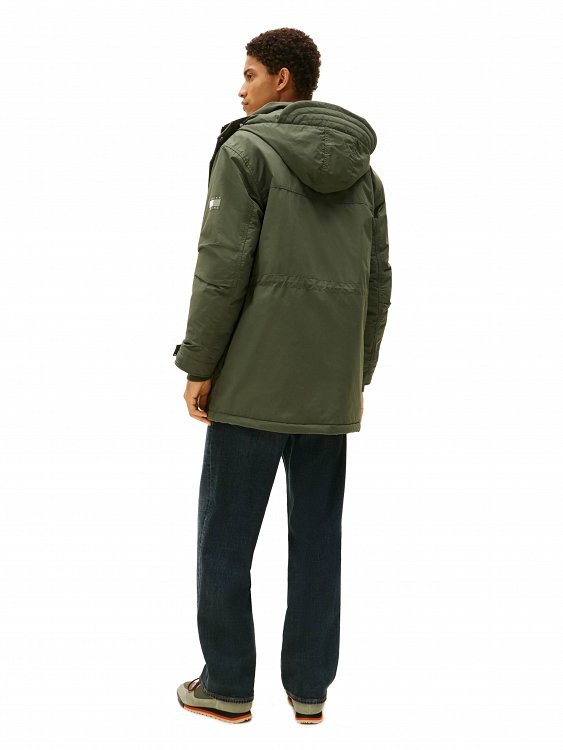 Tommy Hilfiger Jeans Ανδρικό Αδιάβροχο Parka DM0DM22251 MRH Χακί