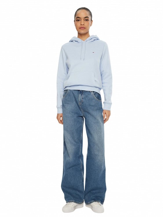 Tommy Hilfiger Γυναικείο Φούτερ DW0DW19958 C3Q Γαλάζιο