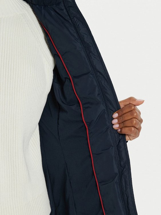 Tommy Hilfiger Essential Hooded Down Coat DW0DW18864 C1G Μπλε