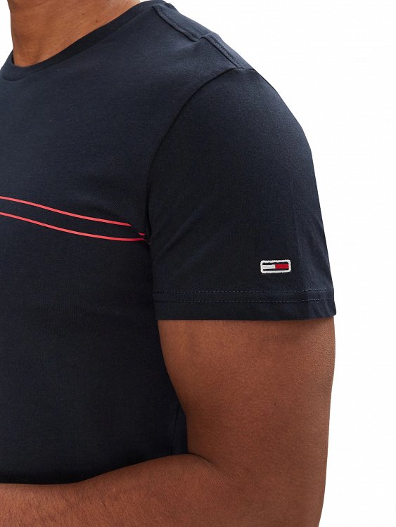 Tommy Hilfiger Ανδρικό T-Shirt Entry Graphic Tee DM0DM20779 C1G Μπλε