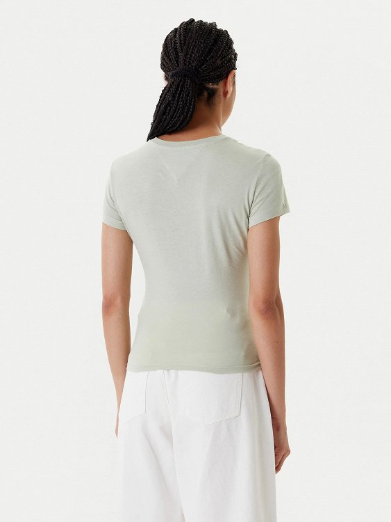 Tommy Hilfiger Γυναικείο T-Shirt DW0DW20913 M1C Πράσινο