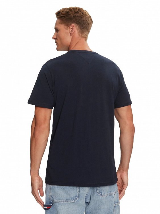 Tommy Hilfiger Ανδρικό T-Shirt DM0DM20740 C1G Μπλε