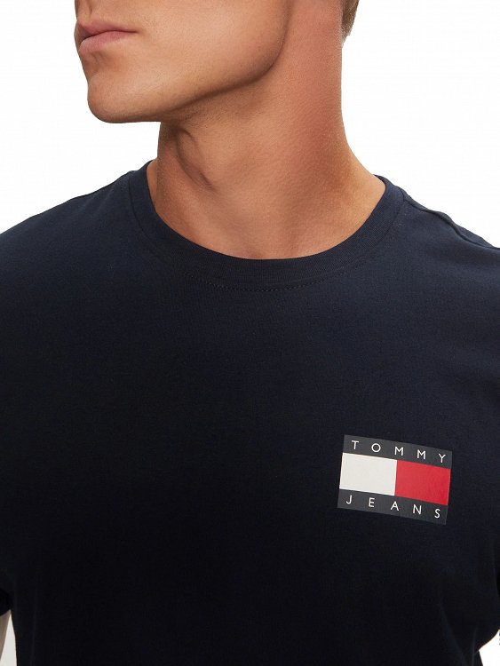 Tommy Hilfiger Ανδρικό T-Shirt DM0DM20740 C1G Μπλε