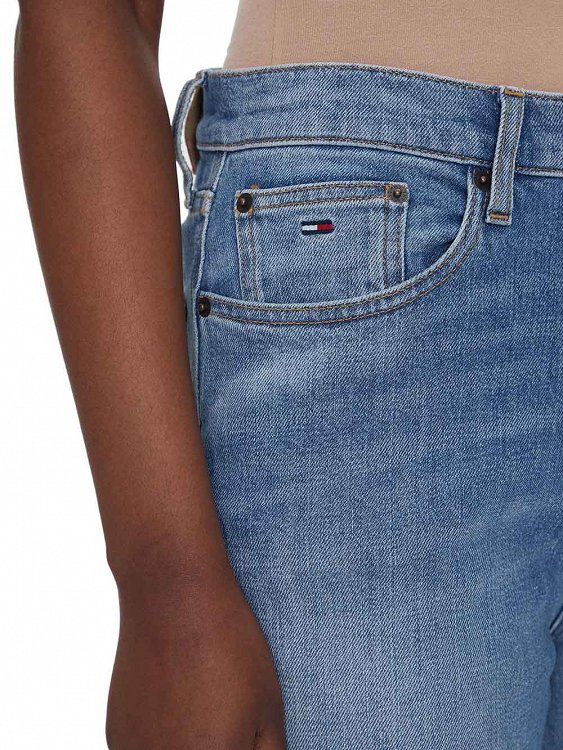 Tommy Hilfiger Γυναικείο Τζιν Παντελόνι DW0DW20048 1A5 Μπλε