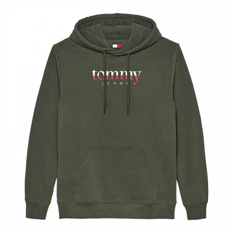 Tommy Hilfiger Ανδρικό Φούτερ DM0DM22113 MRH Πράσινο
