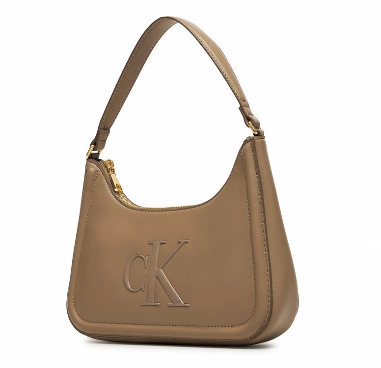 Calvin Klein Τσάντα Ck Small Shoulder Bag LV04F3230G VFU Μπεζ