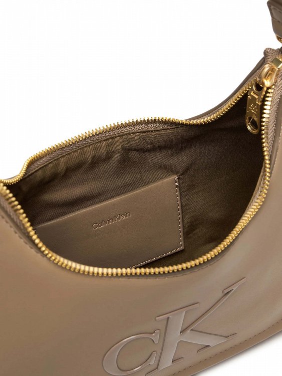 Calvin Klein Τσάντα Ck Small Shoulder Bag LV04F3230G VFU Μπεζ