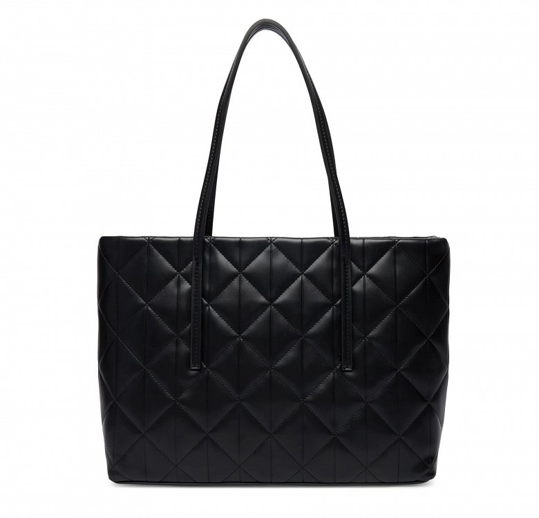 Calvin Klein Γυναικεία Τσάντα Quilted Small Tote LV04F3325G UB1 Μαύρο