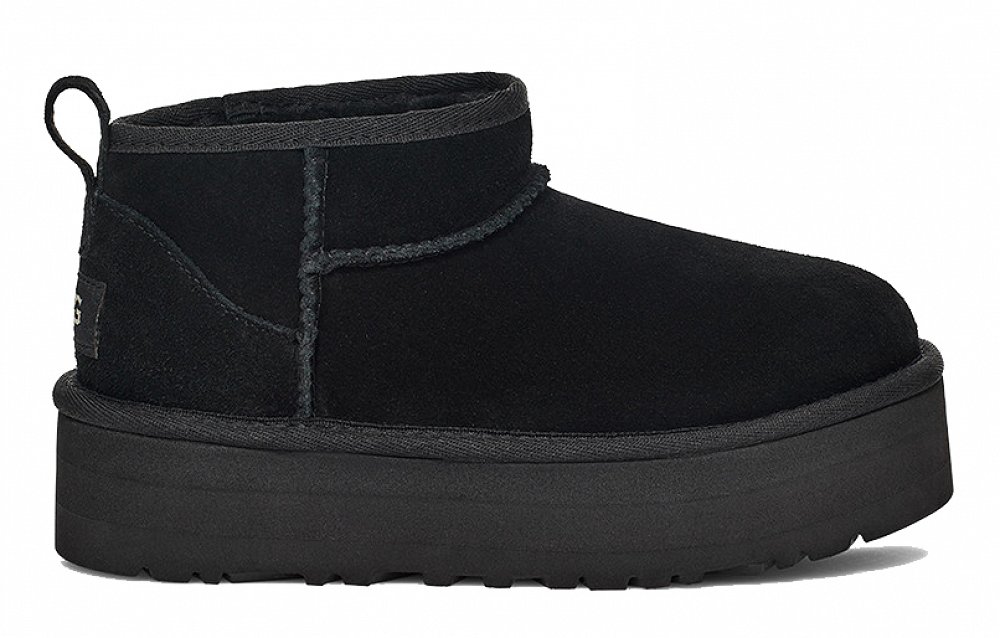 Ugg Kid's Classic Ultra Mini Platform 1157791K BLK Μαύρο