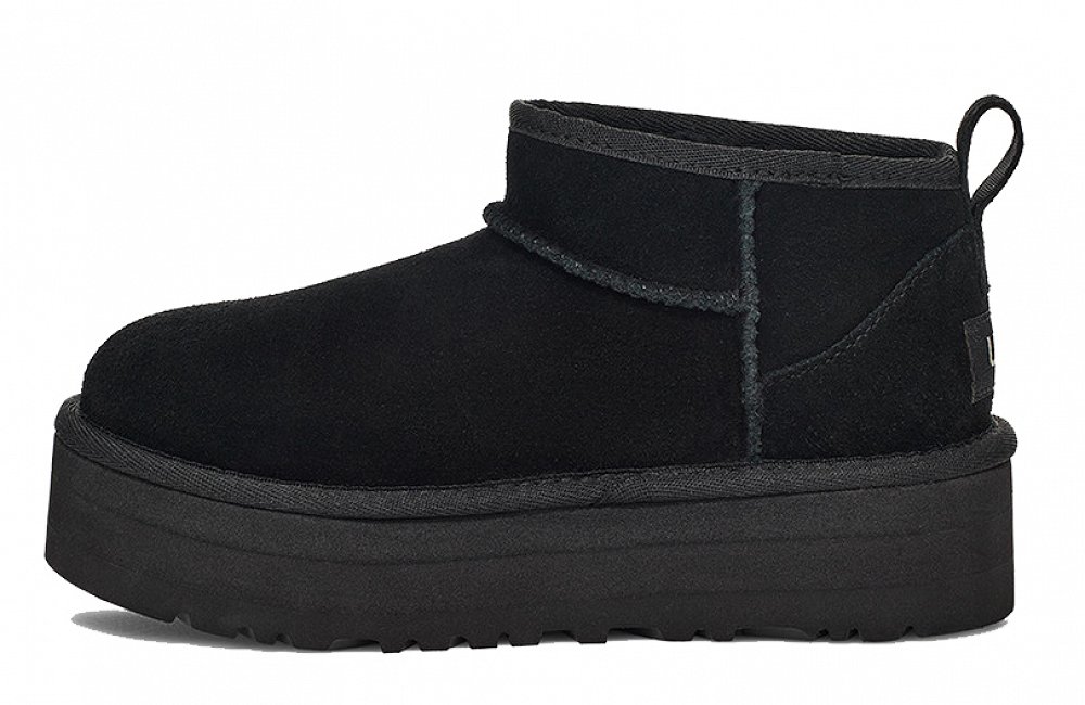 Ugg Kid's Classic Ultra Mini Platform 1157791K BLK Μαύρο