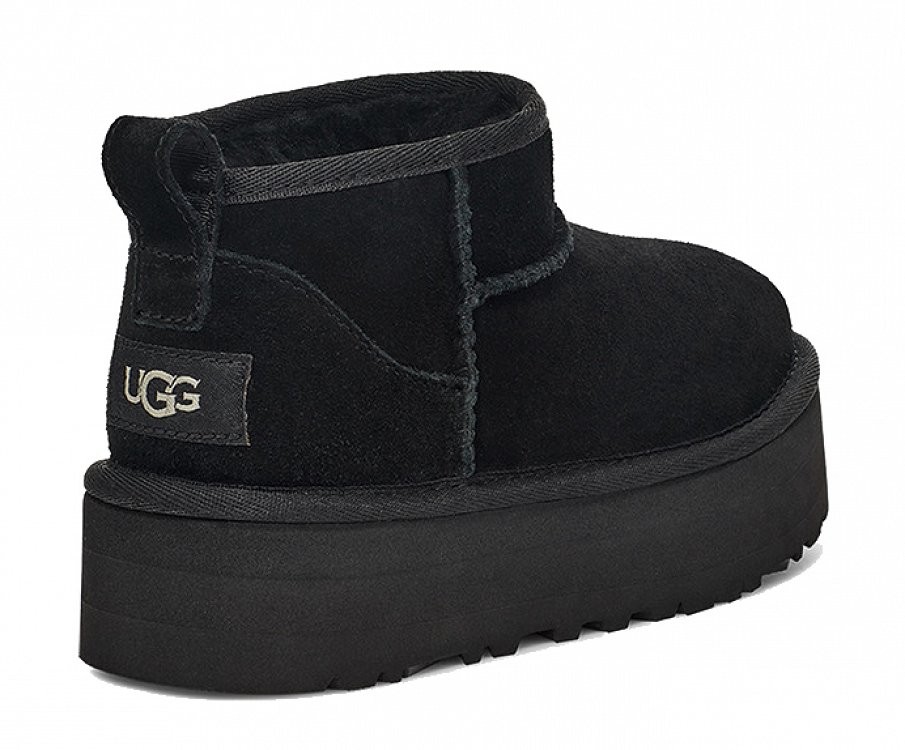 Ugg Kid's Classic Ultra Mini Platform 1157791K BLK Μαύρο