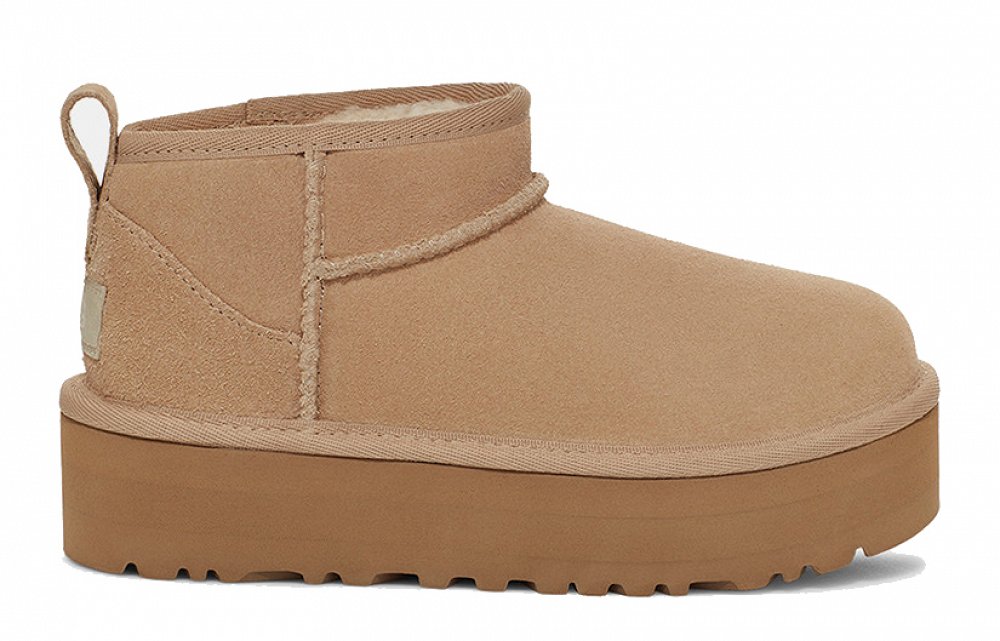 Ugg Kid's Classic Ultra Mini Platform 1157791K SAN Μπεζ