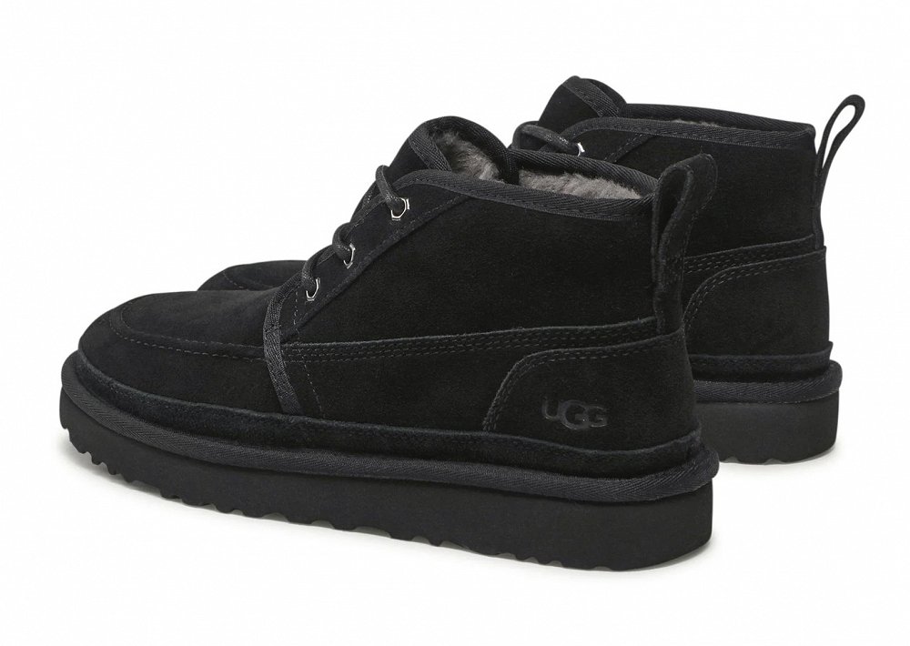 UGG Ανδρικό Μποτάκι Με Κορδόνια Neumel Moc 1121645 Black