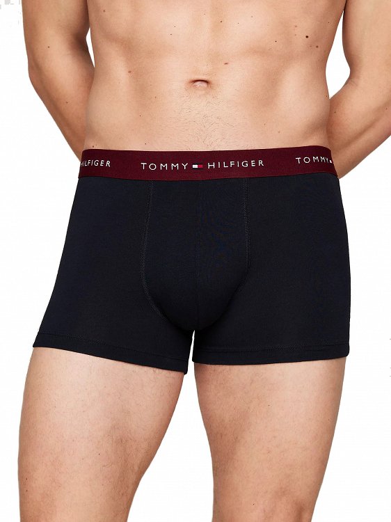 Tommy Hilfiger 3Pairs Trunk UM0UM02763 0VU Μαύρο
