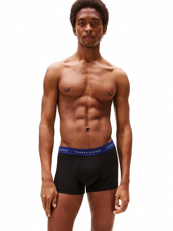 Tommy Hilfiger 3Pairs Trunk UM0UM02763 0TQ Μαύρο