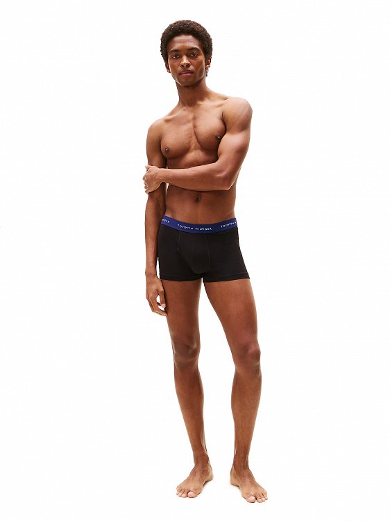 Tommy Hilfiger 3Pairs Trunk UM0UM02763 0TQ Μαύρο
