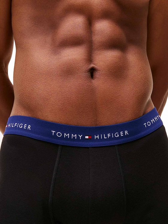 Tommy Hilfiger 3Pairs Trunk UM0UM02763 0TQ Μαύρο