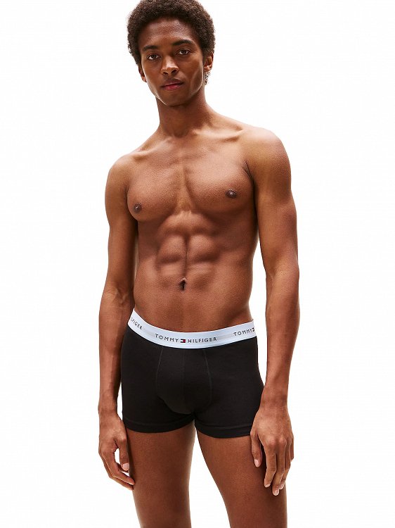 Tommy Hilfiger 3Pairs Trunk UM0UM02763 0TQ Μαύρο
